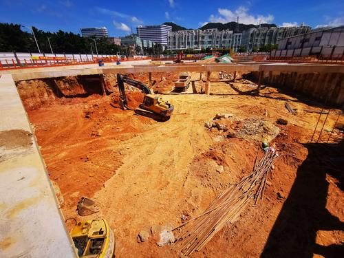 汤坑第一工业区城市更新配套学校基坑支护,土石方工程—2020年7月12日